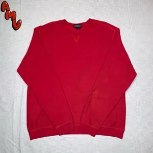 Vintage Sweatshirt  - Plain Red Sweatshirt.                                                       Size tag L                                                                                Fits like L                                                                               Skick 10/10                                                                       Modellen är 185cm lång. Mer finns på sidan, skriv vid ytterligare frågor eller funderingar♻️🔌 Priser går alltid att diskuteras!
