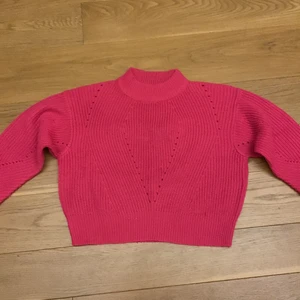 rosa stickad tröja - Rosa stickad tröja, storlek M