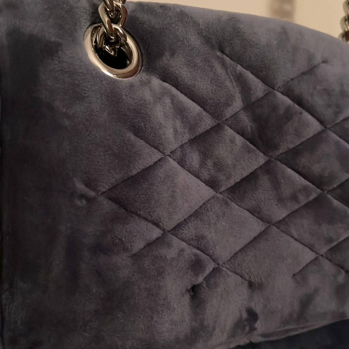 Mango sammet handväska - 91