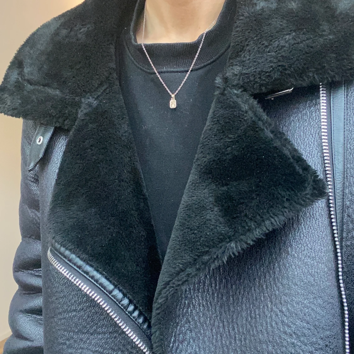 NA-KD BONDED AVIATOR JACKA STL 36 - 90