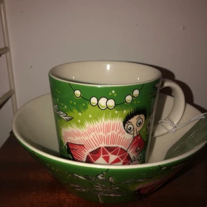 Mumin - Helt ny mugg och skål av Mumin. Skickas med skicka lätt 66kr plus 400kr