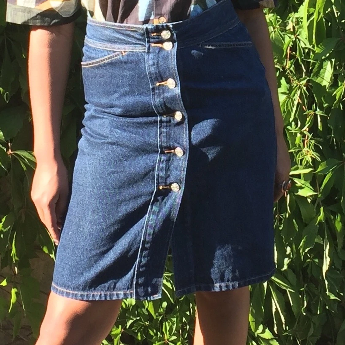 Sideout Minikjol denim - 90