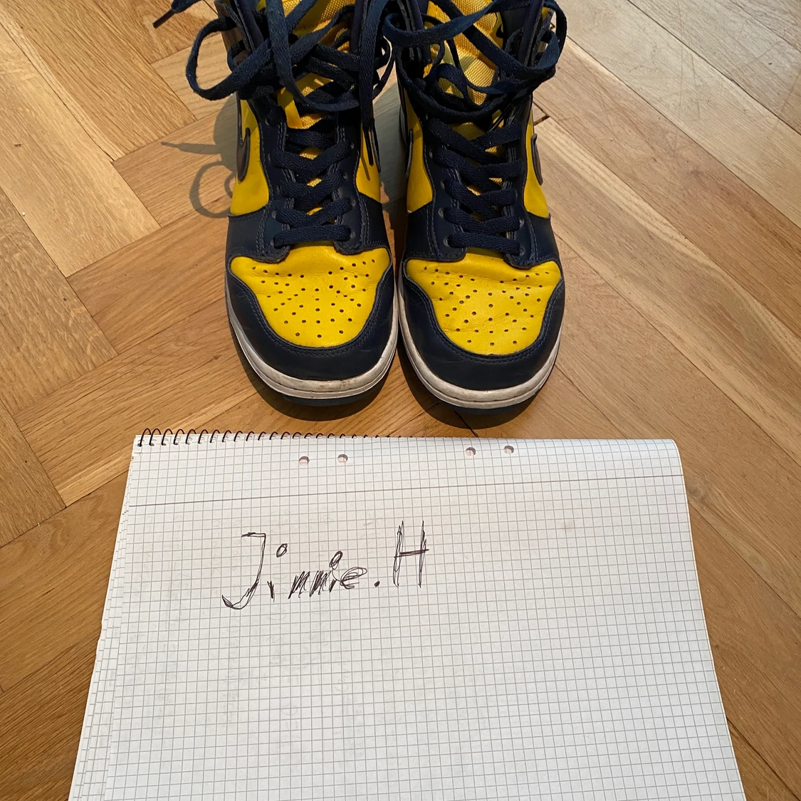 Nike Dunks High.  - 90