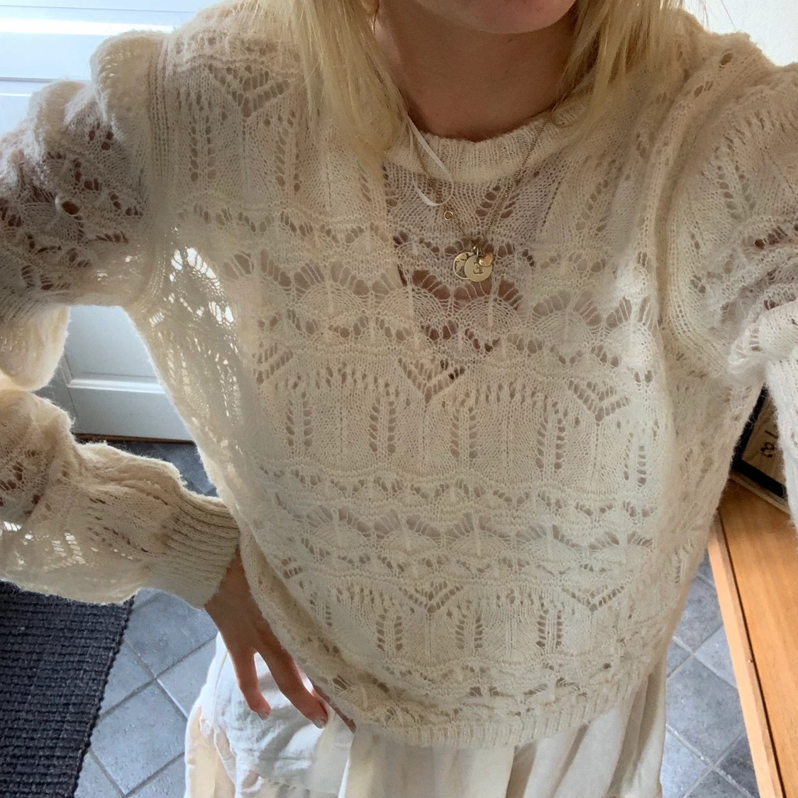 Stickat tröja - 90