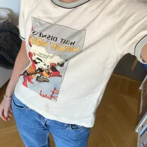 Säljer denna tshirt från Zara, ser sjukt vintage och ball ut❤️ storlek L för oversize fit