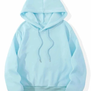 Hoodie  - Super fin och mysig ljusblå hoodie!! Använts 1 gång då jag inte tycker om blå så mycket, inga skador och fortfarande mjuk på insidan! Storleken är XS/S. Skriv privat för fler/egna bilder 💕