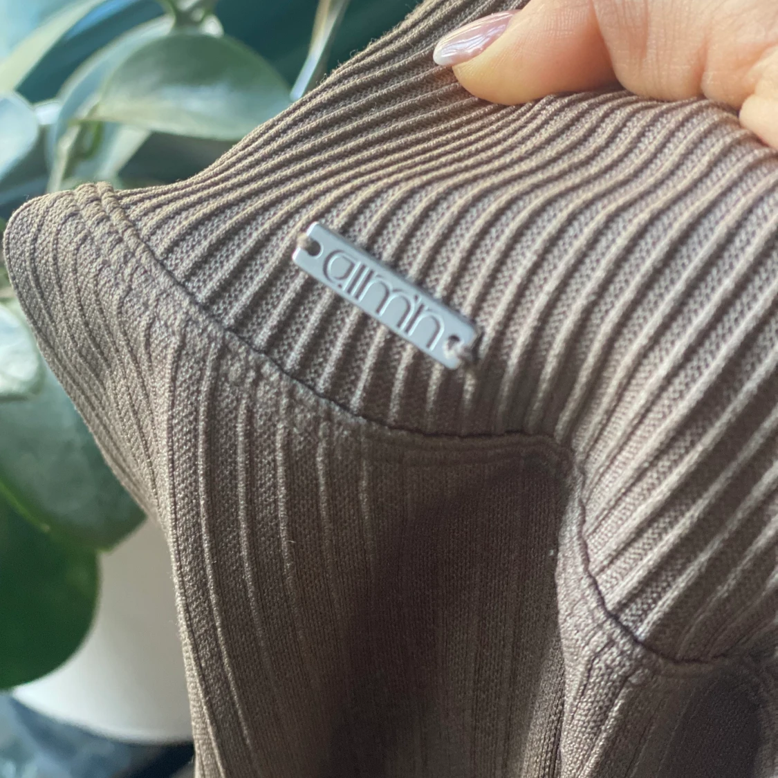 AIMN mörk beige tights  - 90