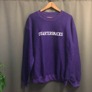 Quartersnacks Crewneck, Medium - Quartersnacks inside out sweater, storlek M
