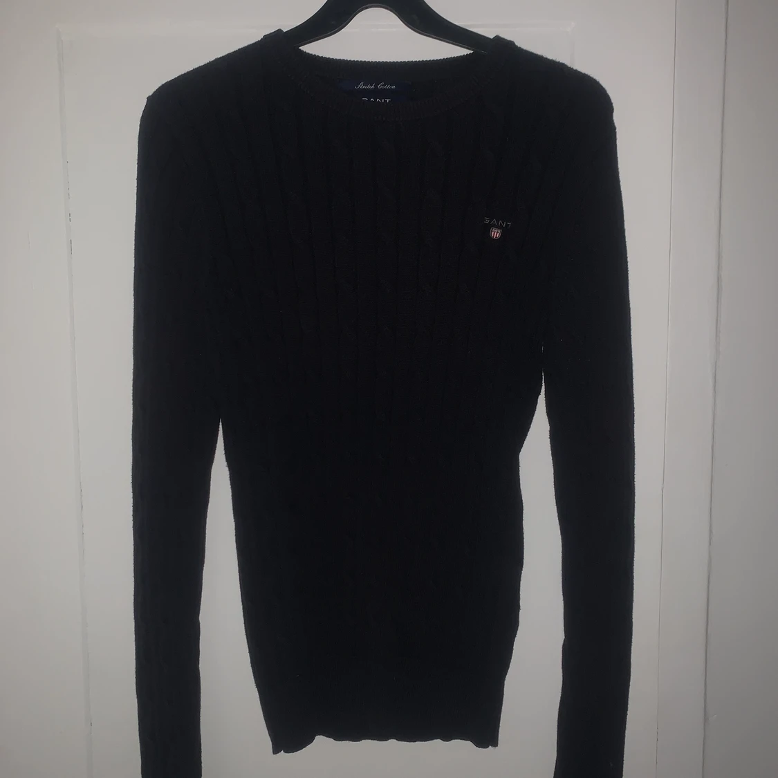 Kabelstickad tröja från Gant 