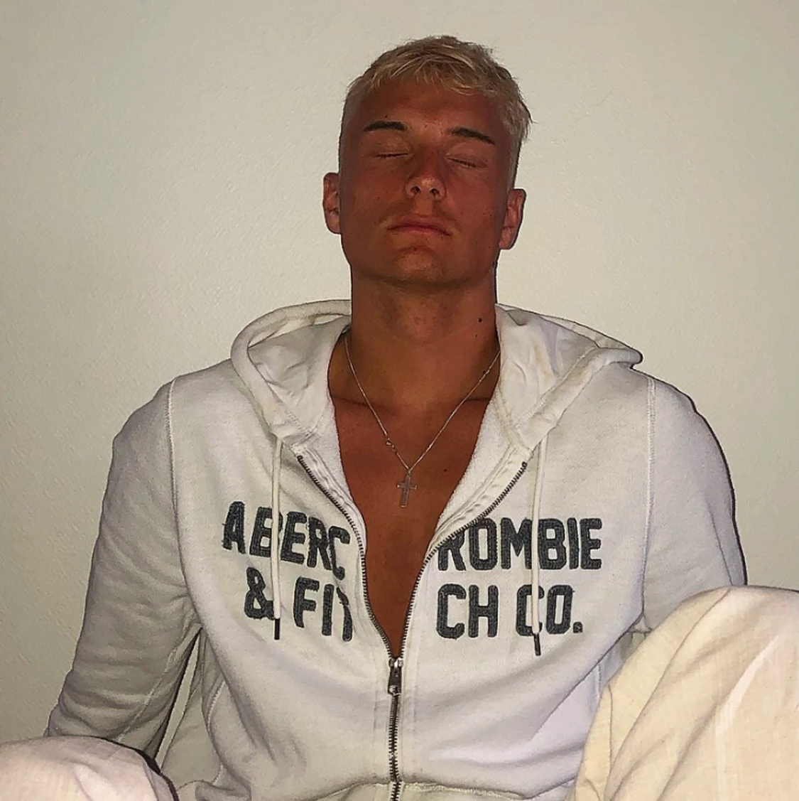 Hoodie från Abercromebie & Fitch, storlek M
