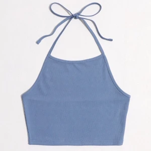 Linne  - Fint linne i stl XS men passar nog S också då det är stretchigt och kan knytas i nacken som man vill. Jätteskönt material och super till sommaren!