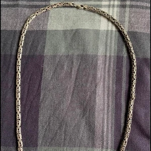 Silver halsband  - Nytt använd 4månader