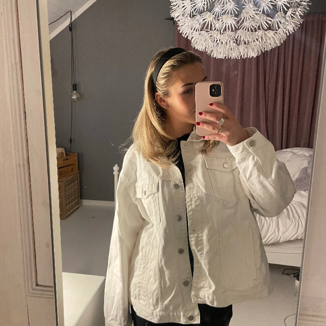 Fin jeansjacka  - 90