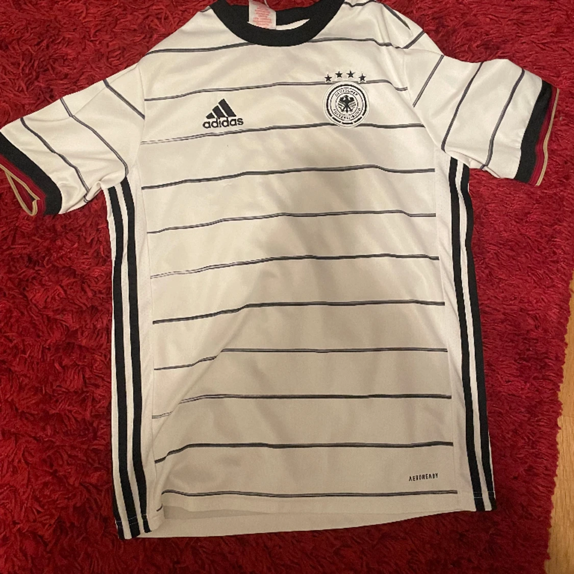 Tyskland tröja vit svart 