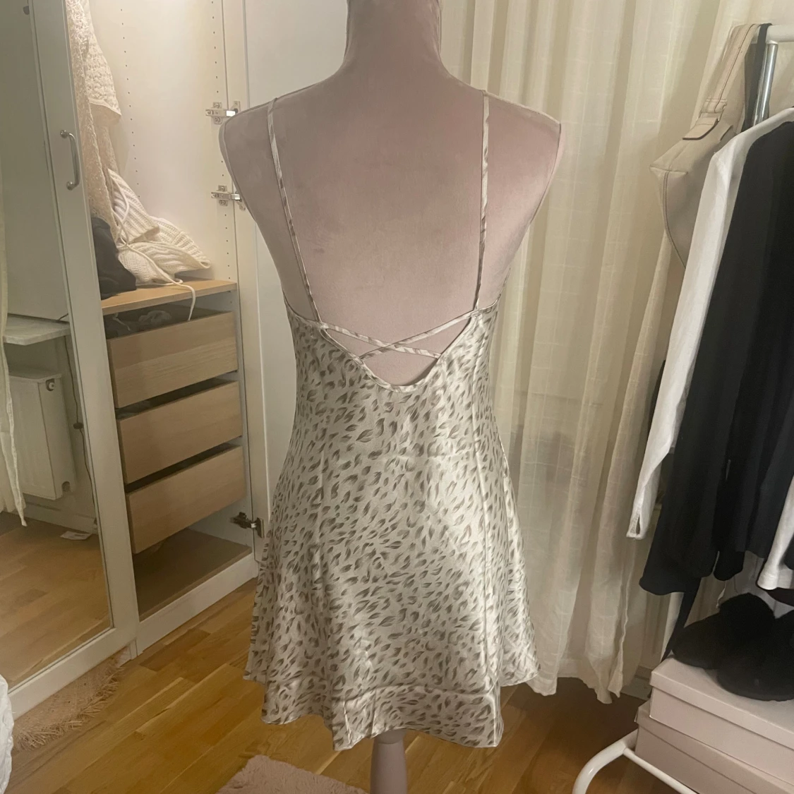 Leopard klänning  - 90