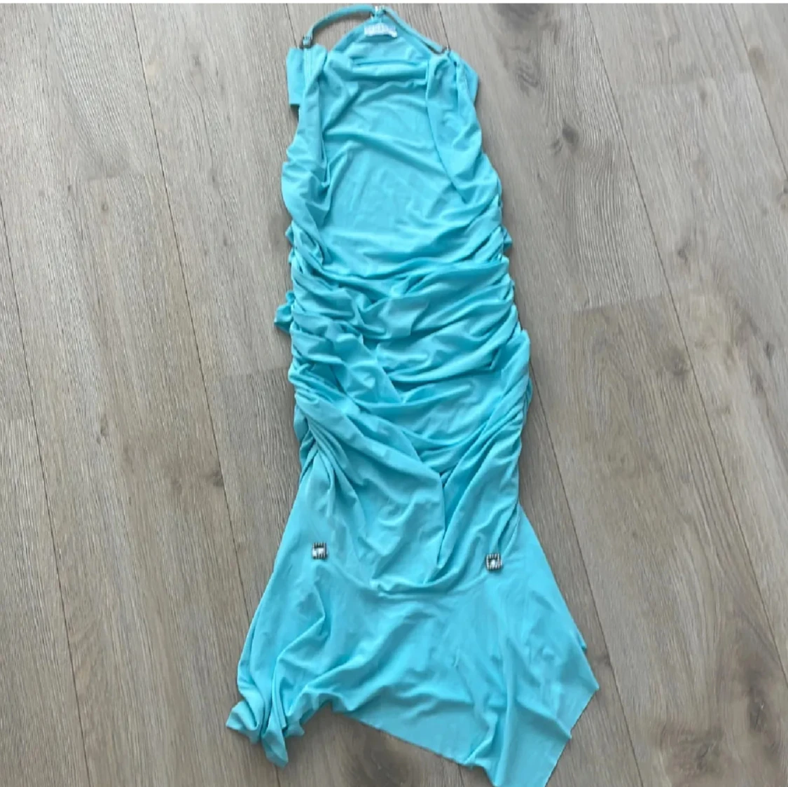 Blå klänning  - 90