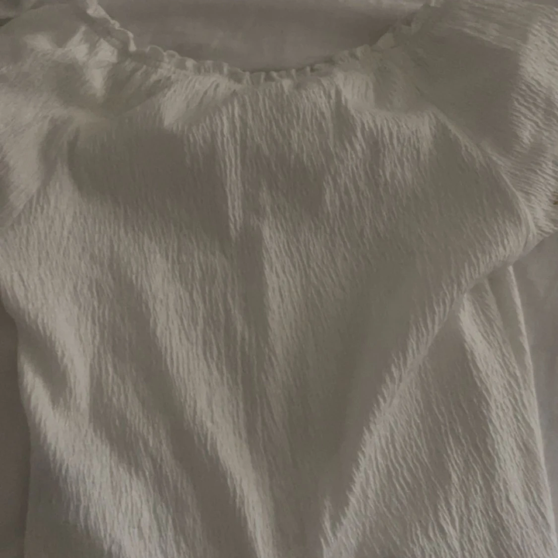 Basic vitt tröja  - 90