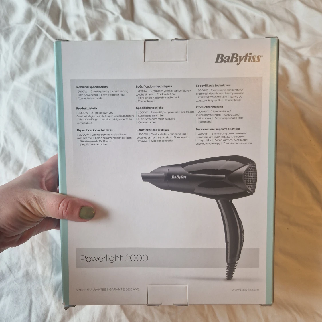 Babyliss hårfön - 90