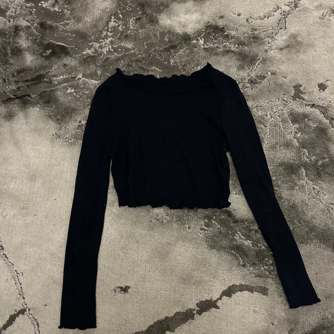 Mörk blå tröja från Shein