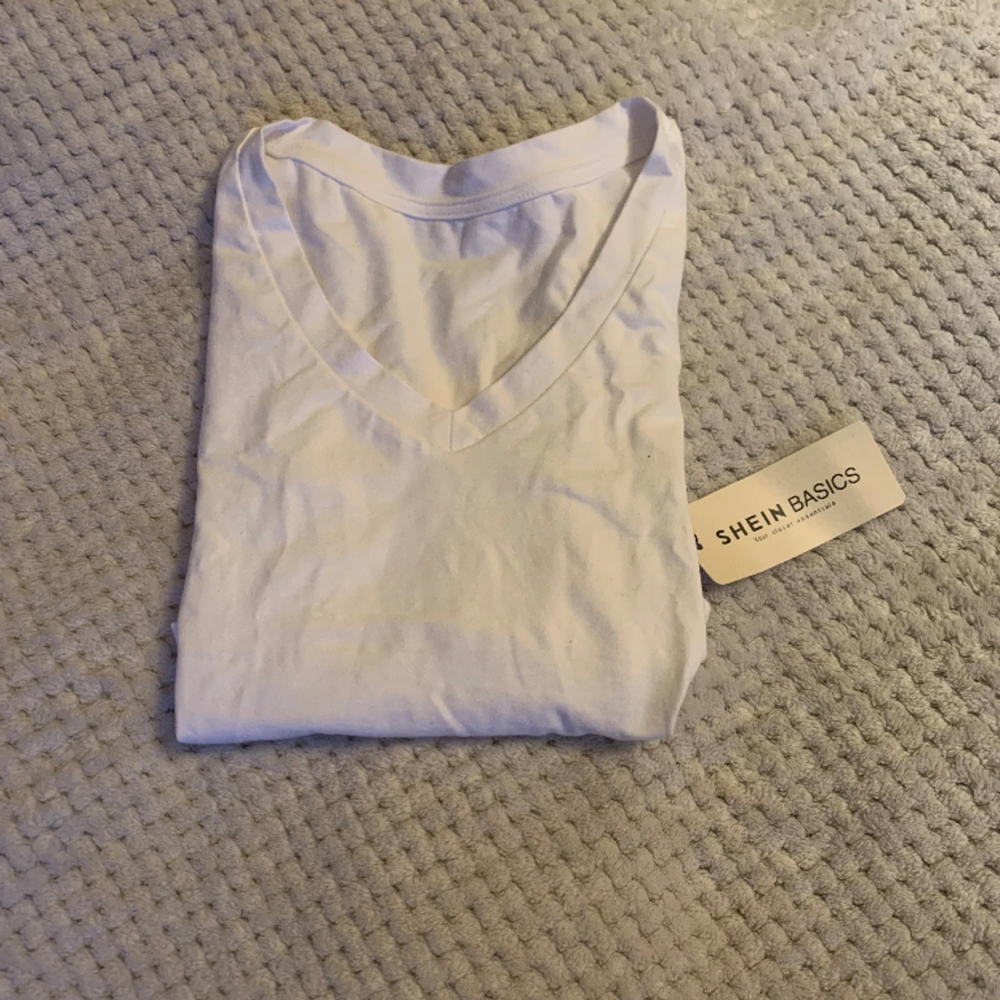 Enkel långärmad t-shirt