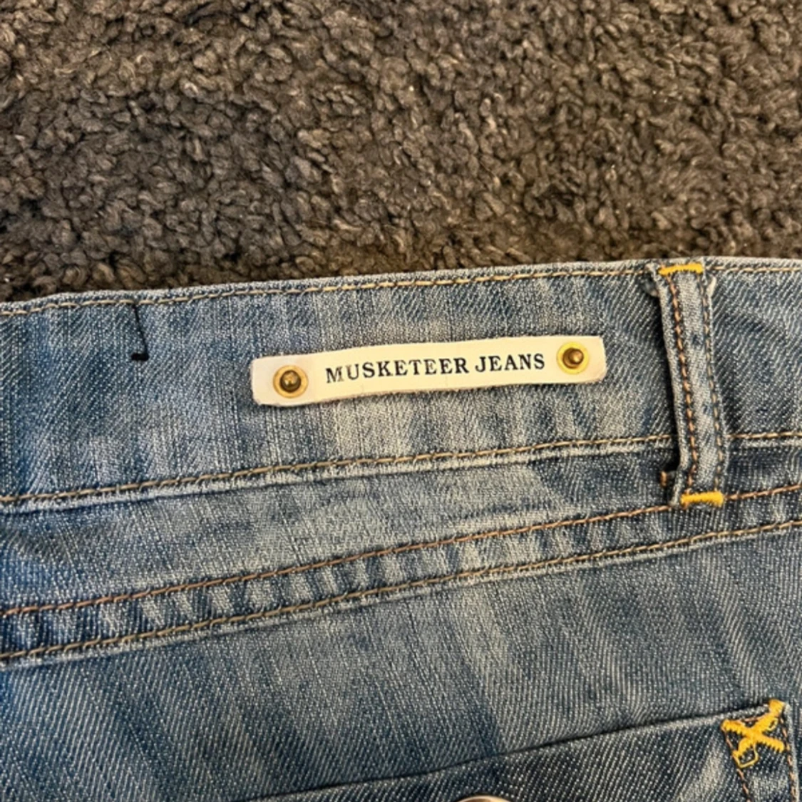 Söta low waist jeans shorts🩷 - 92