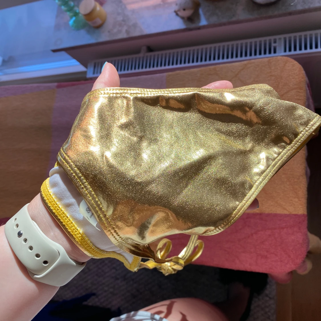 Bikiniunderdel guld  - 92