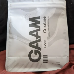 Gaam Creatine - Naturell smak och oöppnad 