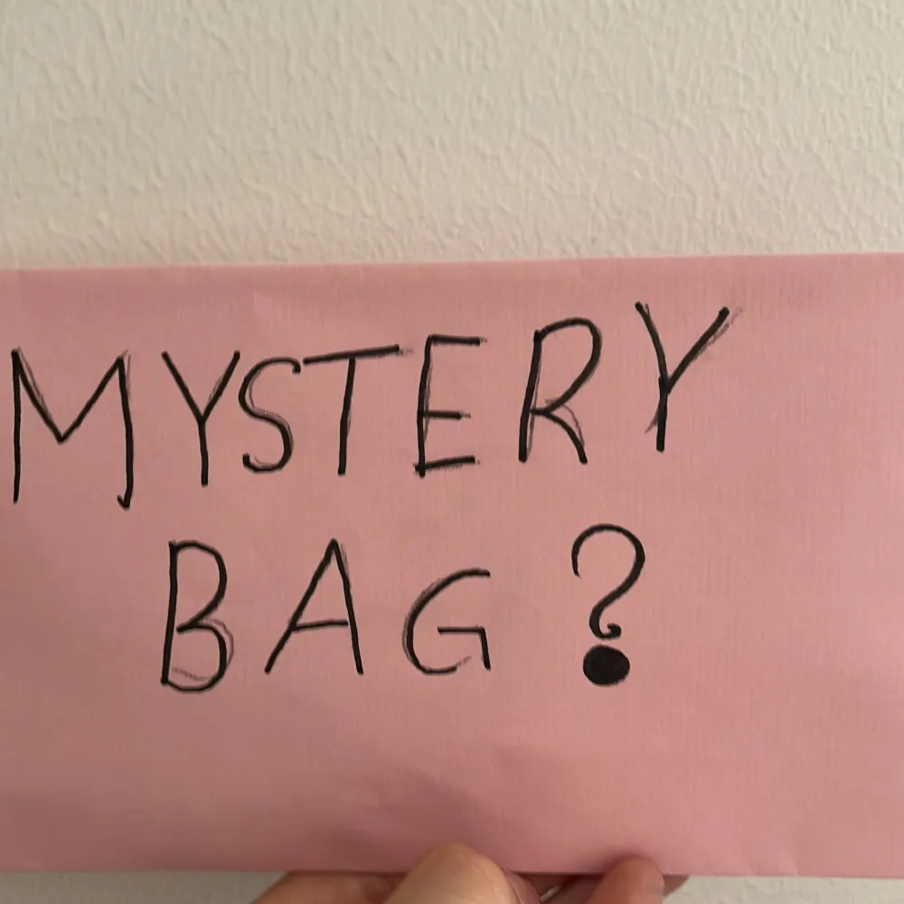 Mystery bag. Accessoarer.