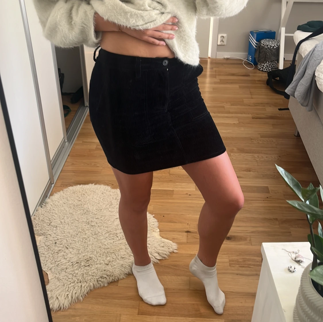 Svart Manchester kjol