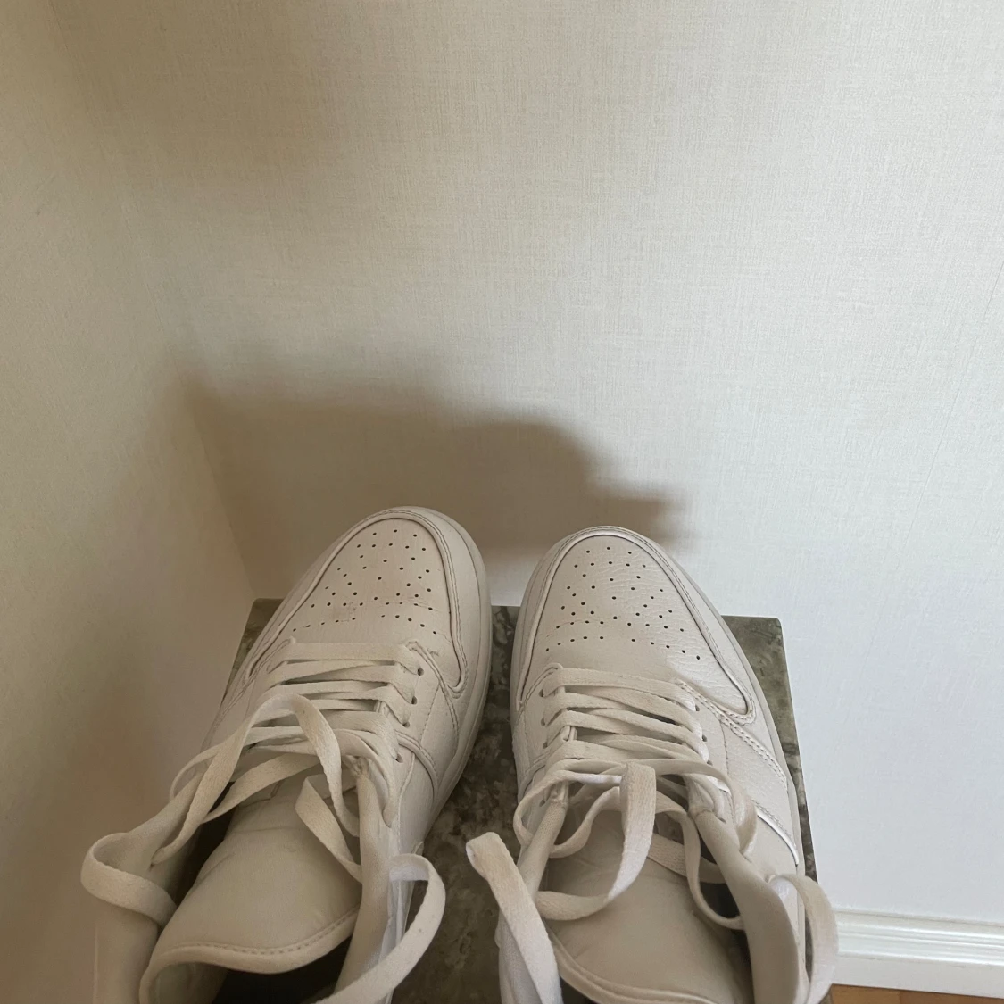 Nike jorden 1 low white  - 91