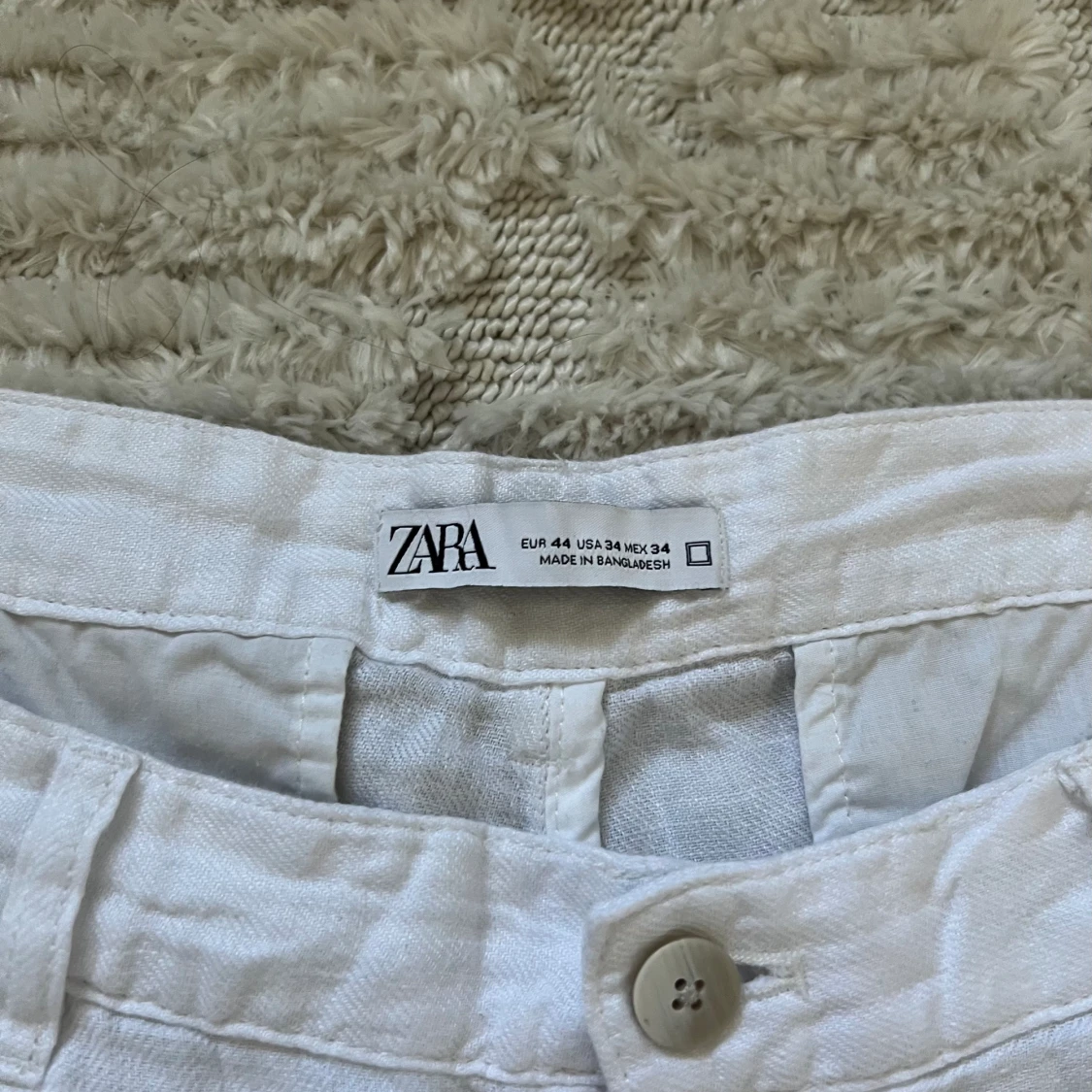 Zara Linnebyxor i 100% linne - 90
