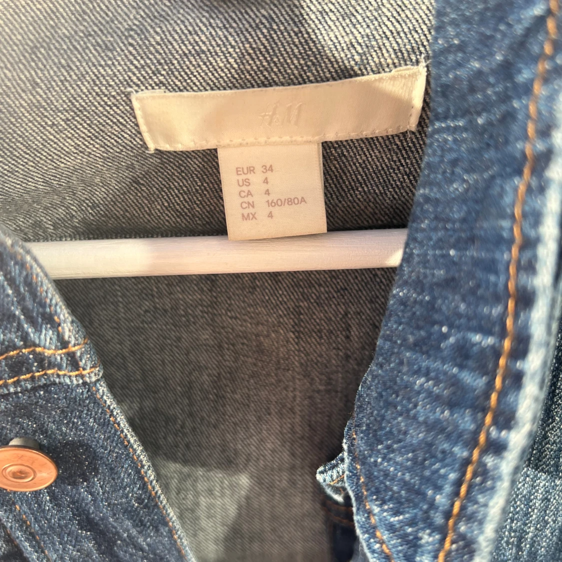 Jeansjacka stl 34 HM  - 91