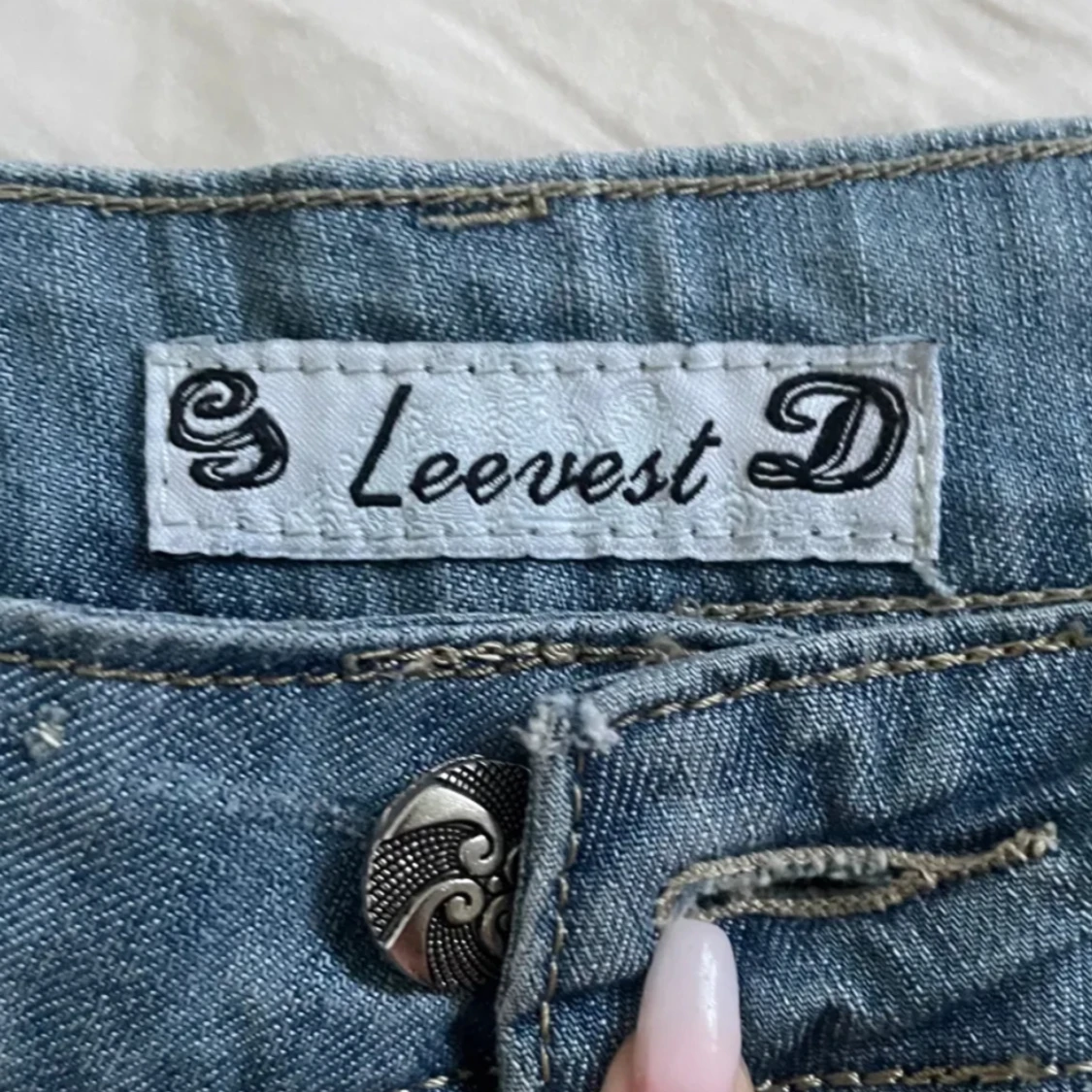 Lågmidjade shorts - 91