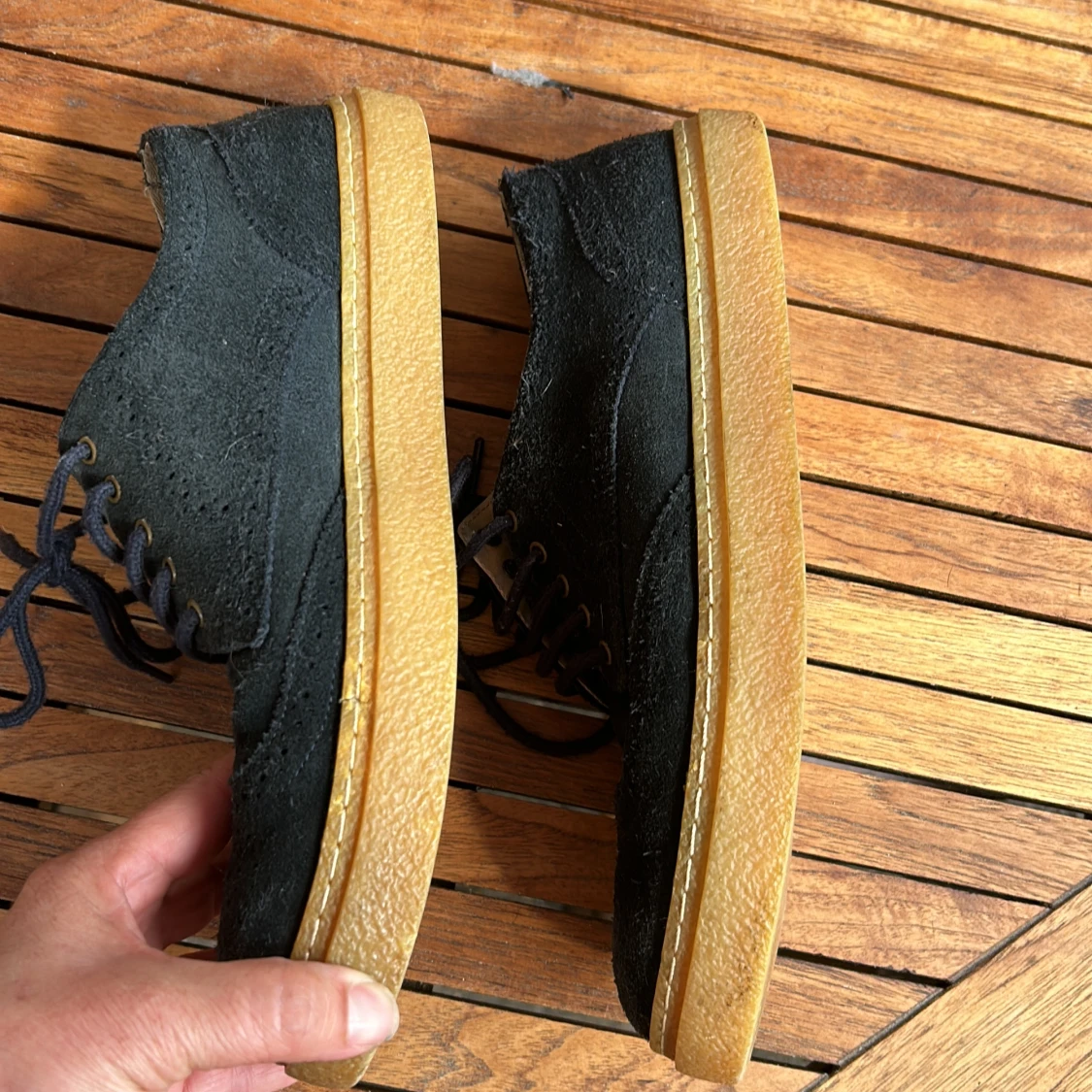 Blåa Fred perry sko - 91