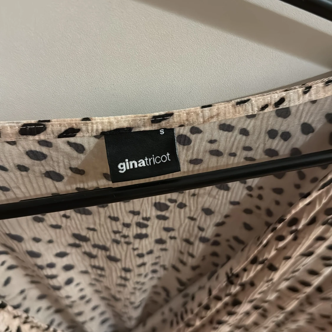 Leopard klänning  - 90