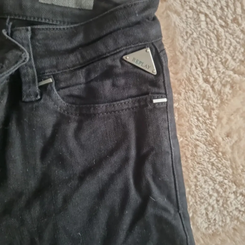 Svarta Replay Jeans I storlek 26/32. Jeans & Byxor.