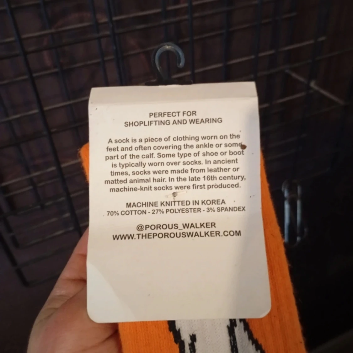 Porous Walker joint strumpor - 75