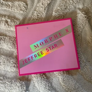 Morphe palett  - En del använda skuggor. Enbart använts med rena ögonskuggsborstar.