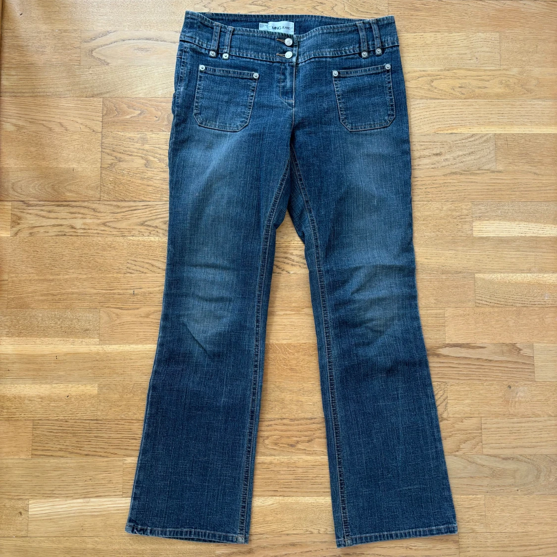 Lågmidjade jeans