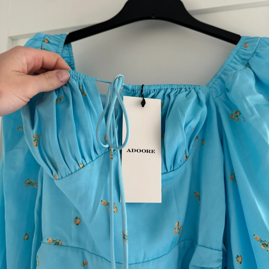 Långärmad adoore - klänning minilängd  - 90