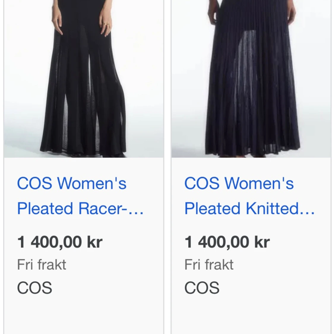 Säljer dessa två klänningar - 90