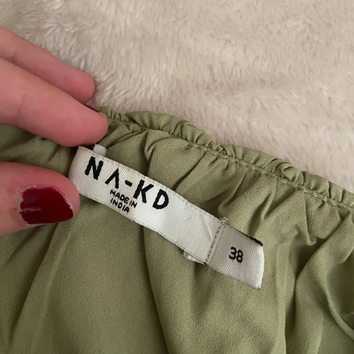 Supersöt grön blus - 91