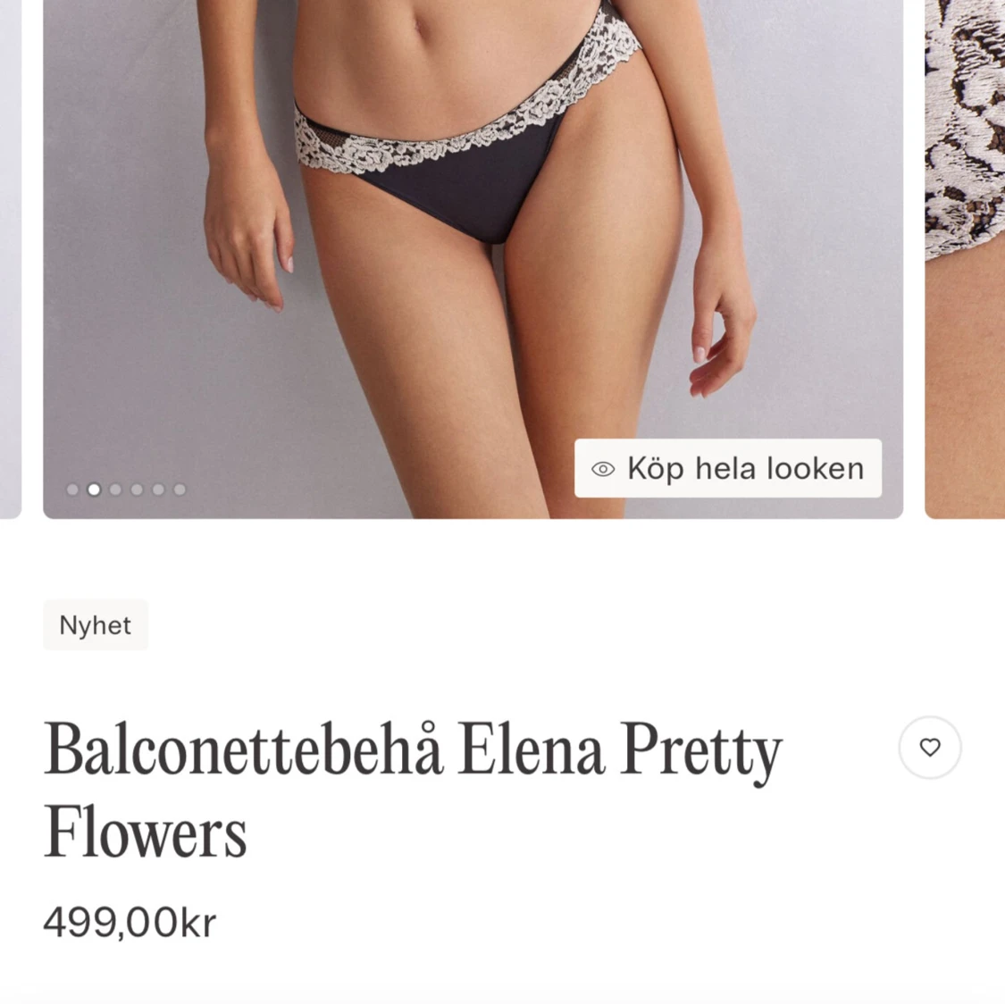 Bh från intimissimi  - 91