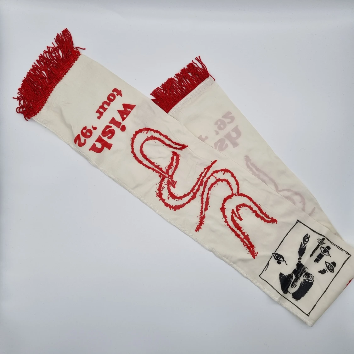 The CURE halsduk tour scarf turnéhalsduk  - 1