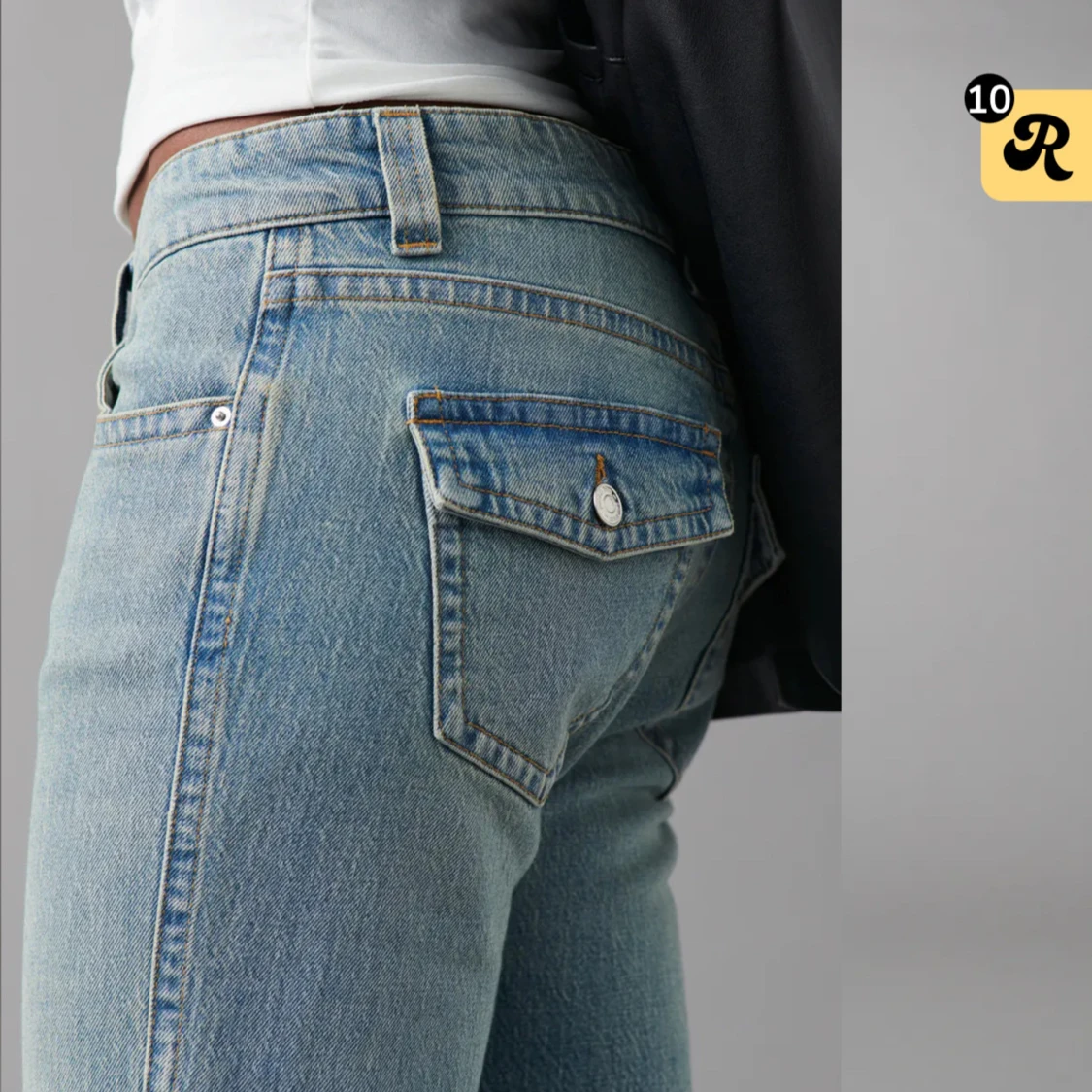 boot cut low waist  - 90