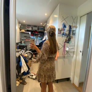 Leopard klänning från zara😍 - Fint skick! Storlek S