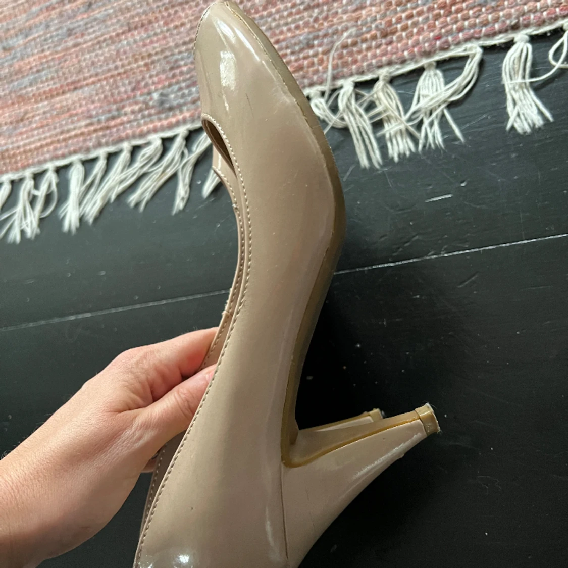 Högklackade skor - 91