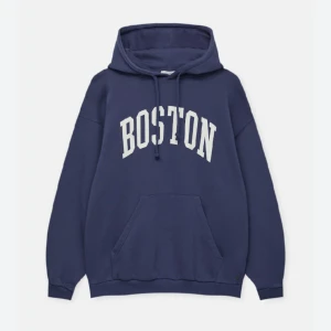 Hoodie  - Blå hoodie, sparsamt använd💙