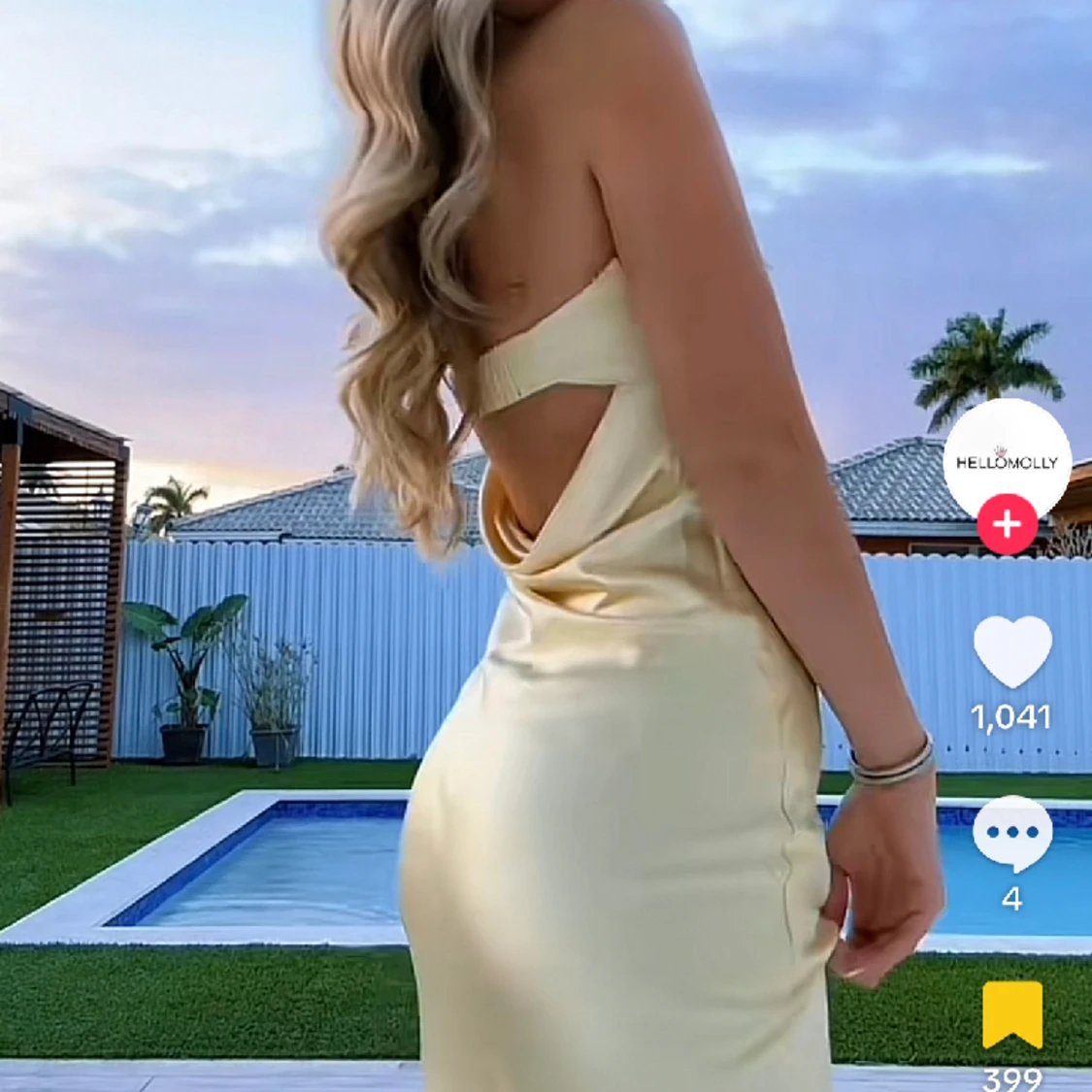 Run to the top maxi dress yellow  - 91