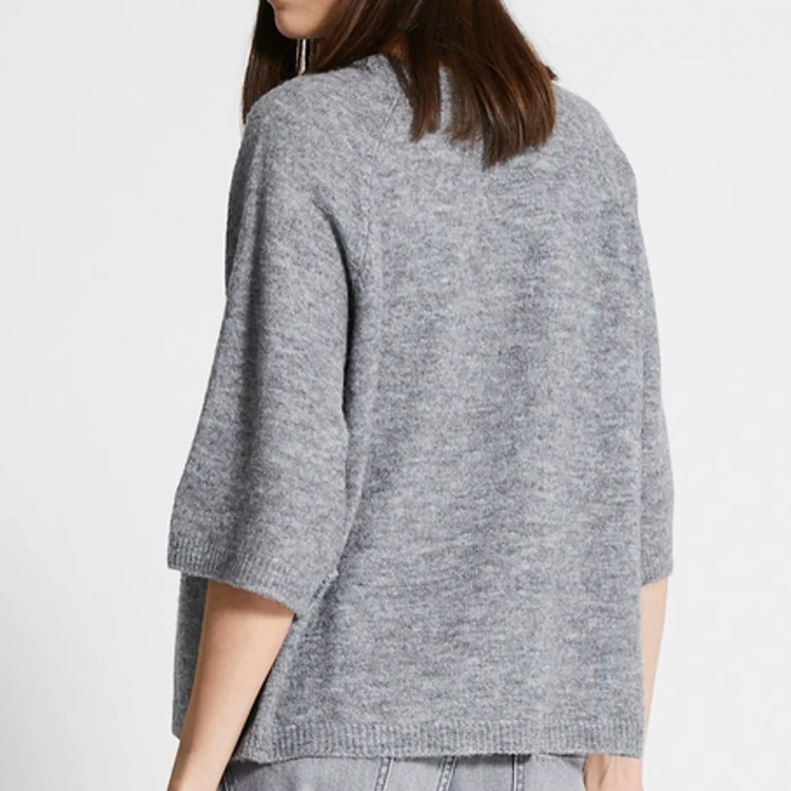 Trekvartsärmad stickad  - 90